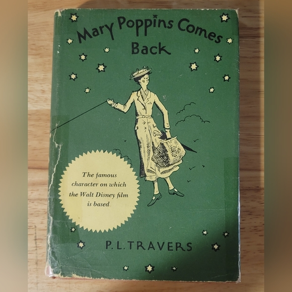 Vintage Mary Poppins Comes Back by PL Travers 1963 Edition HC & Dust Jacket - Picture 2 of 16